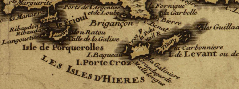 carte de Provence