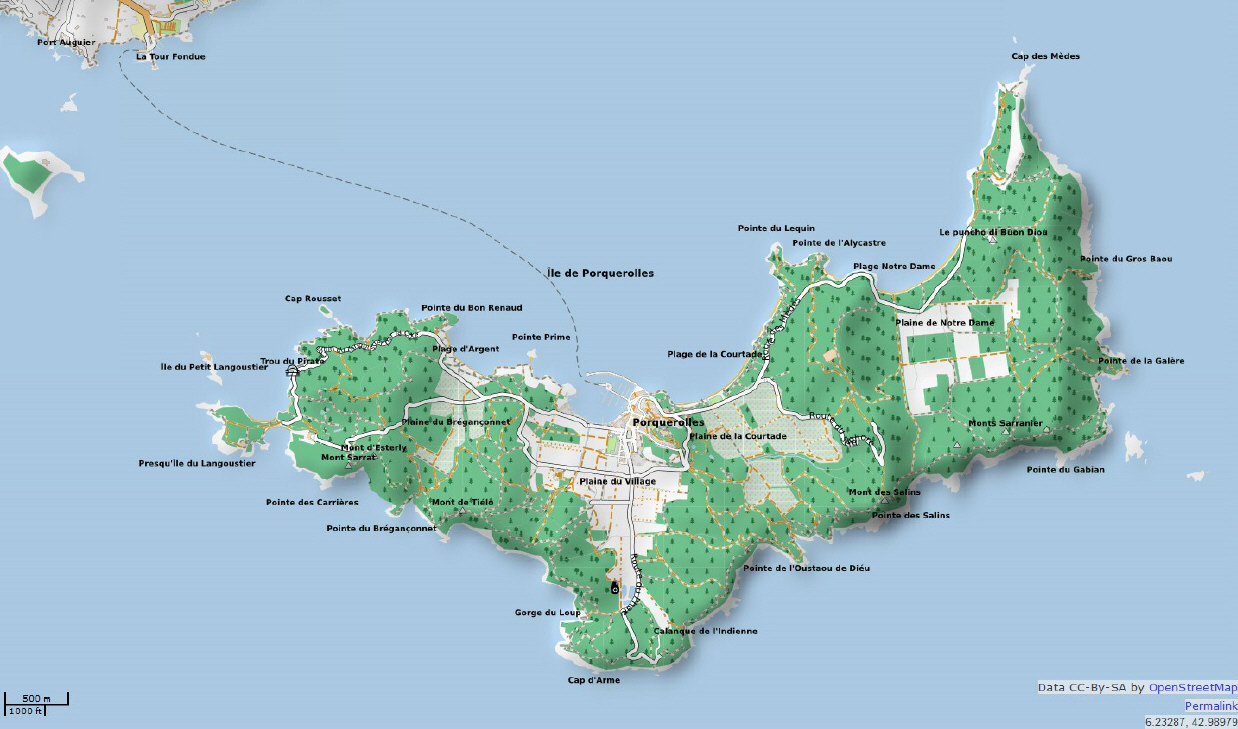 Carte de l'le